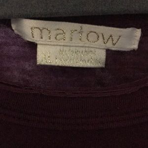 Marlow Tops - Marlow wine colored tank XL Marlow Tops - Marlow wine colored tank XL